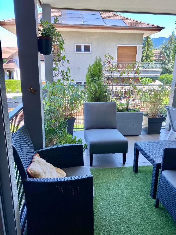 Appart Cosy Proche Du Lac Avec Terrasse Annecy Exterior photo